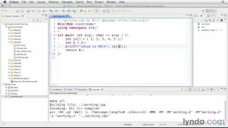 08 Using the array subscript operator