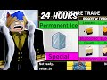Trading PERMANENT ICE for 24 Hours in Blox Fruits