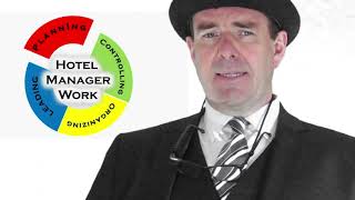 How does a Hotel Manager plan their work?