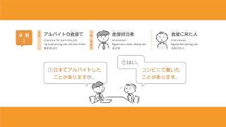 【日本語学習】Lesson３：コンビニで働いたことがあります。