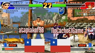 FT10 @kof98: atapiakof98 (CL) vs NoCachoElGame (CL) [King of Fighters 98 Fightcade] Jun 30