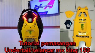 TUTORIAL‼️PEMASANGAN UNDERTAIL MX KING V2 TERBARU - BY: ZONA MODIFIED