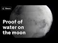 Water on the moon could help establish a lunar base