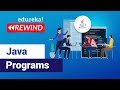 Java Programs | Basic Java Programs | Java Tutorial | Edureka | Java Rewind - 2