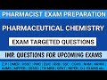 Pharmacist exam preparation | Pharmaceutical chemistry mcqs | Z.P. | AIIMS | HSSC | OSSSC etc.