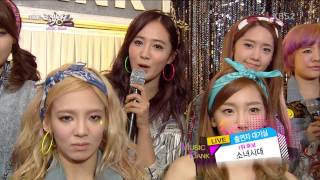 130111 KBS2 Music Bank SNSD Waiting Room 1080i HDTV Mpeg2 AC3 J