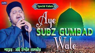 Aye Subz Gumbad Wale | এ্যা সাবজে গুম্বাদ ওয়ালে । মহিউদ্দিন তানভীর | Muhammad Mohiuddin Tavir | Naat