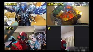 プライム４発表で発狂するサムス達(4 Samus cosplayers reaction for metroid prime 4)