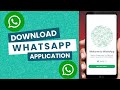 How to Download & install WhatsApp Application in 2025