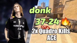 donk (37-24) Mirage | FACEIT RANKED Dec 24, 2024 | CS2 POV #cs2 #pov