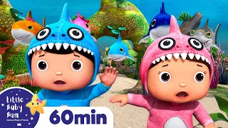 Baby Shark Dance | 60 min of LittleBabyBum - Nursery Rhymes for Babies! ABCs and 123s