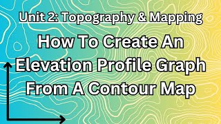 How To Create An Elevation Profile Graph From A Contour Map
