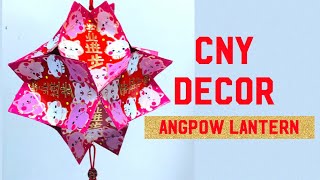 Red packet lantern | Chinese New Year Decoration ideas | Ang pow lantern | CNY DIY