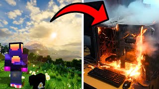 Playing Minecraft Until My PC Explodes