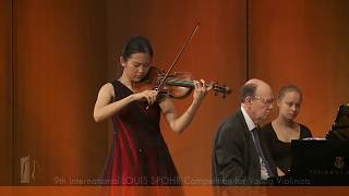 SPOHR Violin Competition: Haewon Lim plays works from Beethoven and Ravel