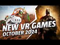 New VR Games for Meta Quest 3 Coming in October 2024!