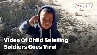 Watch: Boy's 'Kadak' Salute To ITBP Personnel In Ladakh Wins Twitter