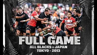 FULL GAME: All Blacks v Japan 2013 (Tokyo)