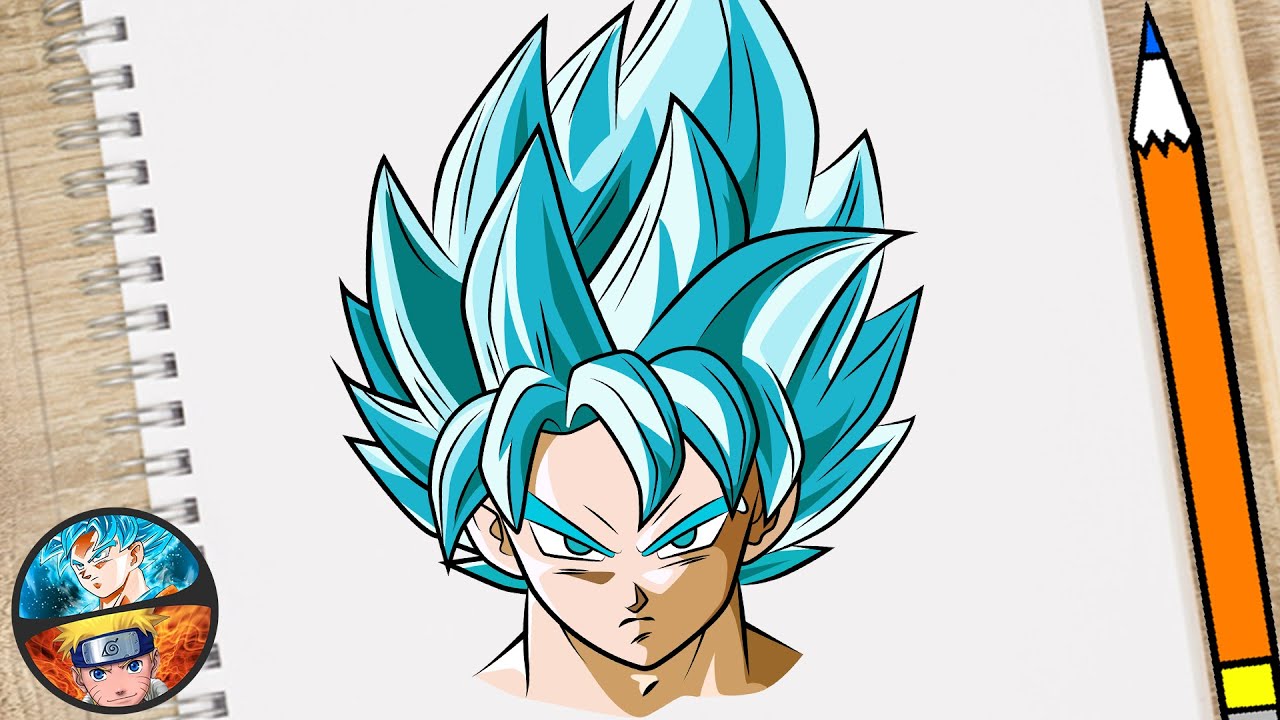 The Best 30 Como Dibujar A Goku Ssj Dios Azul Biletnwasuto