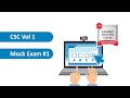 CSC Mock Exam #1 [Vol 1] Financial Advisor Canada