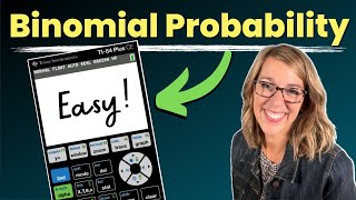 Binomial Probabilty with the TI84 | Binomial PDF Function on the TI84