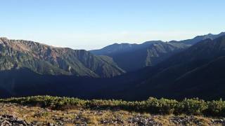 2016年夏 雲ノ平の祖父岳からの絶景