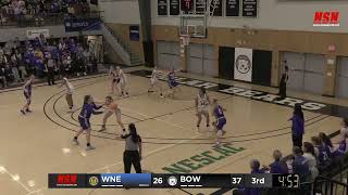 Bowdoin Women's Basketball vs. WNE NCAA First Round (3/1/24)