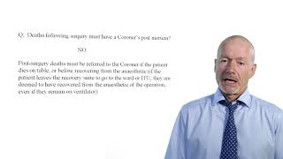 Death Certification and the Coroner