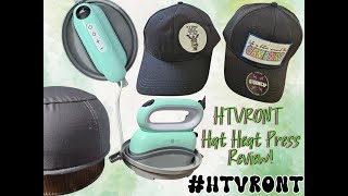 Unboxing and Review of the HTVRONT Hat Heat Press for Sublimation #htvront #sublimationtutorial