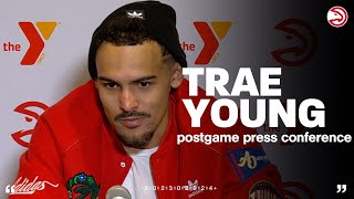 Hawks vs. Rockets Postgame Press Conference: Trae Young