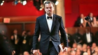 Leonardo DiCaprio Oscars 2016 Acceptance Speech Wins Best Actor Oscar for The Revenant