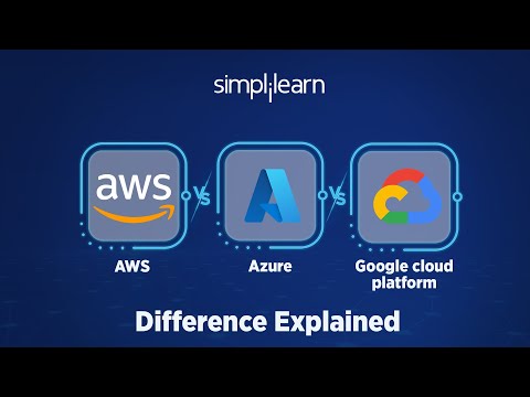 AWS vs Azure vs GCP | Amazon Web Services vs. Microsoft Azure vs. Google Cloud Platform | Simplilearn