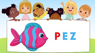 Letras y Vocabulario en Español para Niños de Preescolar Aprende el Abecedario ABC para niños! Live🔴