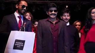 Dr. Rajasekhar walks the ramp for Marks \u0026 Spencer in style || SocialNews.XYZ