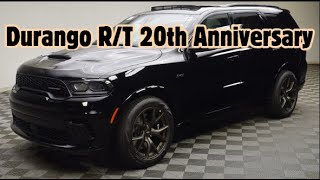 Walkaround: 2025 DB Black Dodge Durango R/T 20th Anniversary Premium AWD