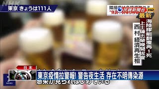 新! 東京單日確診111例 連四天破百例－民視新聞