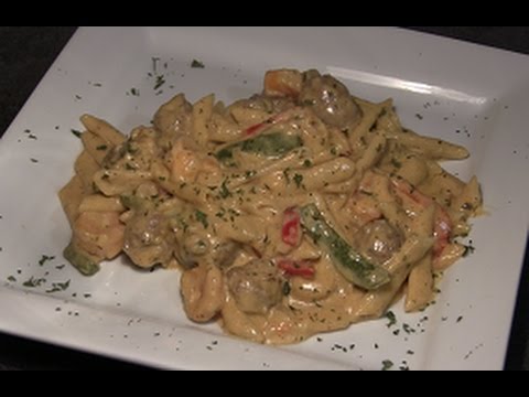 Cajun Shrimp Sausage Pasta Recipe: How To Make One-Pot Cajun Pasta Cajun Shrimp Sausage Pasta Recipe: How To Make One-Pot Cajun Pasta