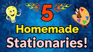 5 Homemade Diy Stationaries! 😱