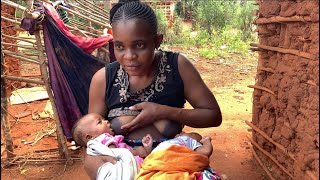 Full Documentary Of RAW African Village Life Of Rural Mom Of Twins