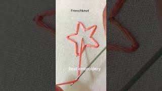 Simple and easy star stitching