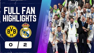 Real Madrid WIN THE CHAMPIONS LEAGUE! Dortmund 0-2 Real Madrid UCL Final Highlights