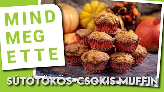 Sütőtökös csokis muffin | Mindmegette.hu