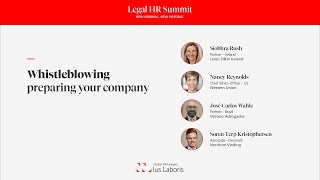 Whistleblowing - preparing your company | Legal HR Summit 2021