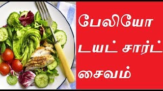 Paleo Veg Diet Chart in Tamil  - பேலியோ டயட் சார்ட் சைவம் | Paleo Diet Chart - Vegetarian