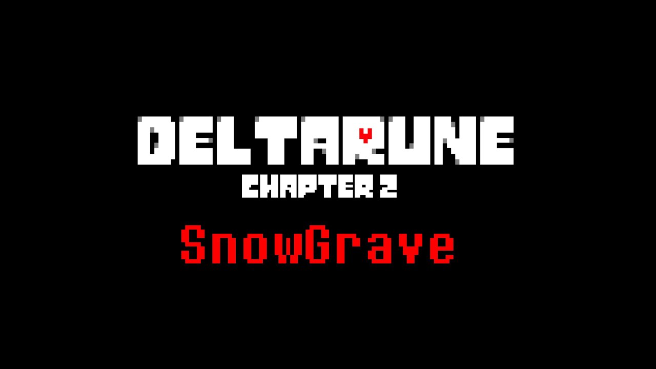 Deltarune Chapter 2 - SnowGrave Route - YouTube