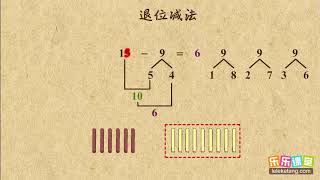 3 1 20以内退位减法    小學數學一年級