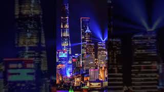 tiktok trending shanghai city (抖音最美城市夜景）