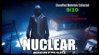 Nuclear Nightmare 9/10 SOLO RUN (Nightmare Difficulty) - No Commentary