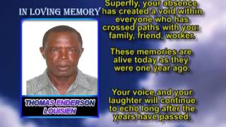 Thomas Enderson Louisien memorial