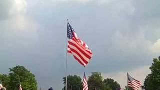 Memorial Day Ceremony at Resthaven Cemetary in Wichita, KS